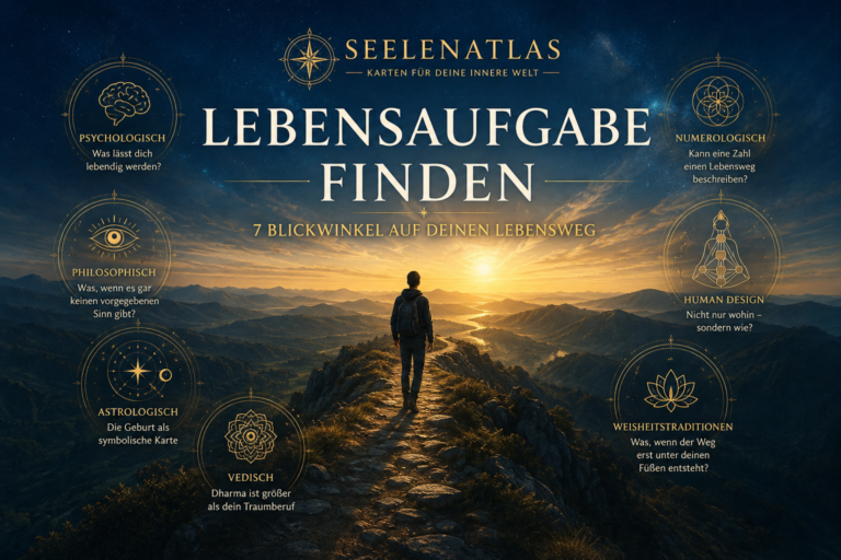Lebensaufgabe finden – Weg durch eine Landschaft als Symbol für die Suche nach der eigenen Lebensaufgabe